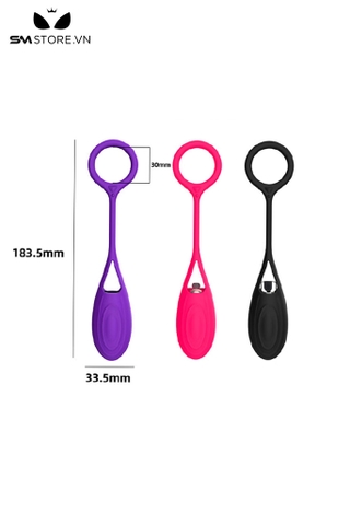 SMT1939 - Trứng rung silicon kích thích điểm G dài 18.3cm