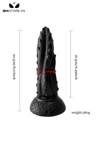 SMT2441 - Dương vật giả ngụy trang con chim silicon mềm dài 19cm