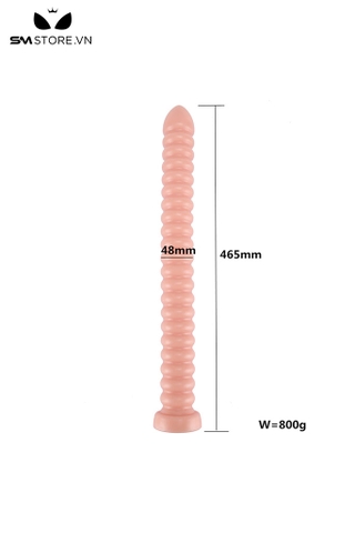 SMT689 - Đồ chơi hậu môn siêu dài 46.5cm silicon mềm dẻo