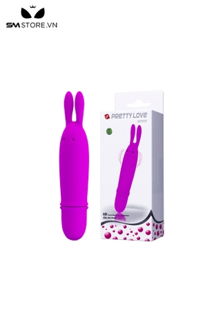 SMT108 - Máy rung silicon Pretty Love dạng thanh hình tai thỏ