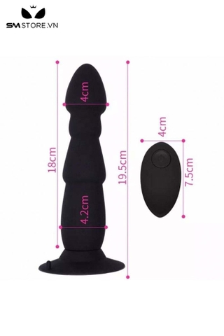 SMT1852 - Máy rung đầu dương vật điều khiển từ xa dài 18cm