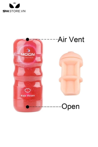 SMT584 - Cốc thủ dâm âm đạo, hậu môn, miệng dài 15cm