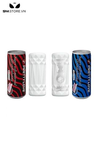 SMT1140 - Cốc thủ dâm silicon mềm ngụy trang lon pepsi coca dài 110mm