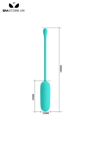 SMT2724 - Trứng rung Pretty Love cực mạnh có 12 chế độ dài 18cm