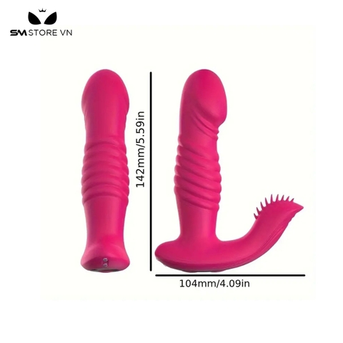 SMT2853 - Máy rung kích thích 2 điểm có 10 tần số dài 142mm