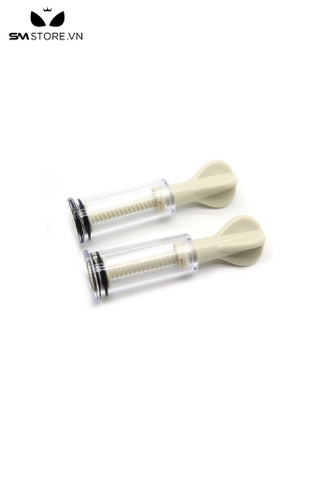 SMT688 - Bộ 1 cặp 2 chiếc hút núm vú với 4 size màu trắng