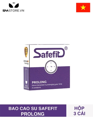 SMT5290 - Bao cao su safefit prolong trơn giúp kéo dài thời gian