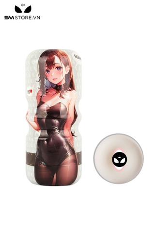 SMT4470 - Cốc thủ dâm snail cup tháo rời miệng âm đạo và hậu môn