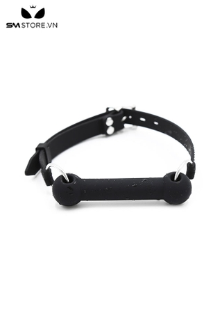 SMT028 - bit gag dạng thanh thiết kế dây đeo gài 9 nấc
