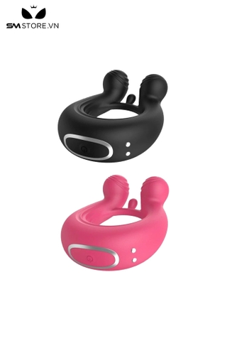 SMT1207 - Vòng rung tình yêu silicon đường kính 6.6cm điều khiển xa