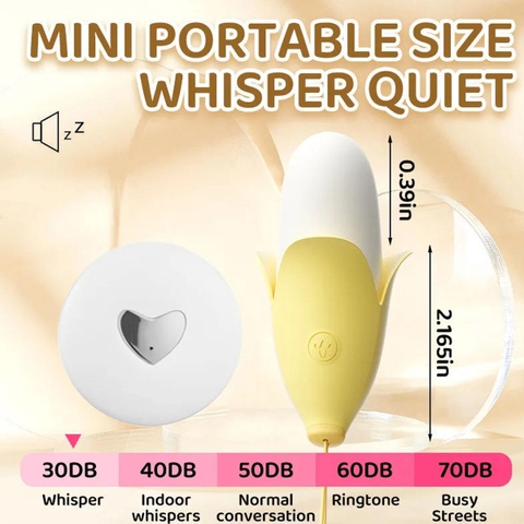 SMT1860 - Máy rung ngụy trang quả chuối mini có 10 chế độ