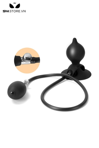 SMT3052 - Anal pump silicon bơm tay có đế hít tường dài 10.7cm