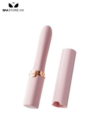 SMT3526 - Máy rung đầu dương vật ngụy trang thỏi son sạc điện dài 14.7cm