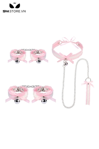 SMT3005 - Set 4 món cố định tư thế gắn nơ ruy băng và chuông