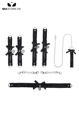 SMT3005 - Set 4 món cố định tư thế gắn nơ ruy băng và chuông