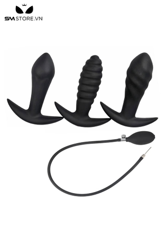 SMT3011 - Anal pump silicon với lõi cứng trong có độ đàn hồi cao