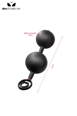 SMT3054 - Anal pump thiết kế 2 nấc kèm vòng corcking đeo dương vật