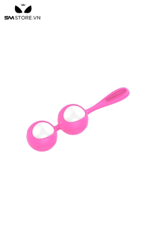 SMT3062 - Bóng tập kegel 2 tầng bằng silicon đàn hồi và tháo rời dài 139mm