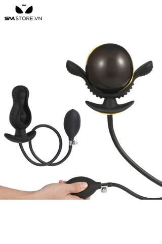 SMT3088 - Anal pump đồ chơi hậu môn thiết kế xòe 2 cánh ôm lấy quả cầu