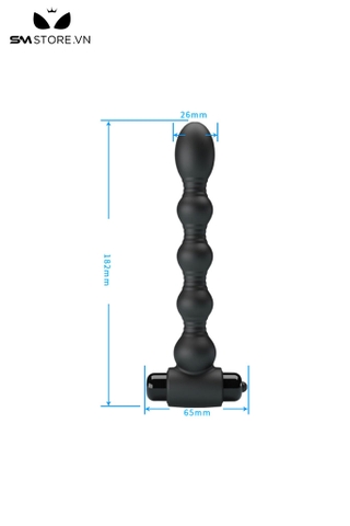 SMT3091 - Máy rung hậu môn Mr Play cao cấp chất liệu silicon dài 183mm