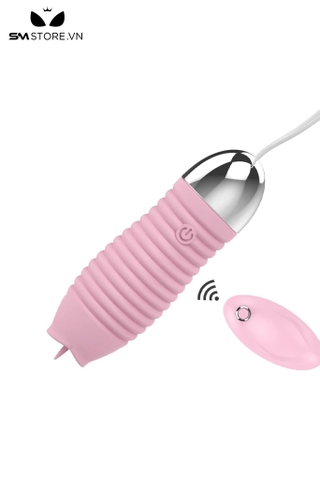 SMT3095 - Trứng rung tình yêu không dây có lưỡi liếm điều khiển từ xa