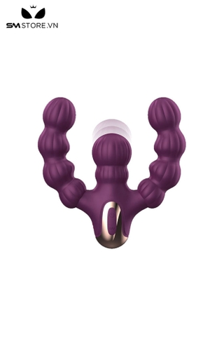 SMT3103 - Anal beads 2 đầu có 7 chế độ rung sạc điện dài 16cm