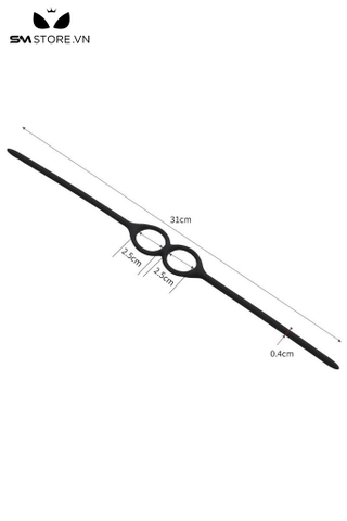 SMT3117 - Vòng đôi đeo tinh hoàn chống xuất tinh sớm có nấc điều chỉnh