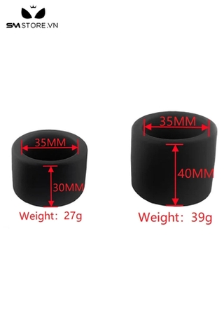 SMT3118 - Vòng đeo tinh hoàn sốc điện bằng silicon đường kính 35mm