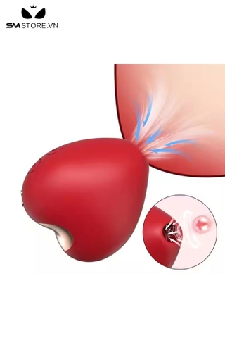 SMT3129 - Máy hút âm đạo và núm vú ngụy trang hình trái tim dài 5cm