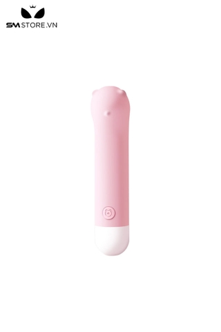 SMT3132 - Trứng rung giá rẻ hình tai gấu có 10 chế độ rung sạc điện