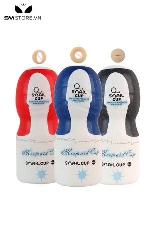 SMT3135 - Cốc thủ dâm snail cup chất liệu silicon co giãn có thể tháo rời