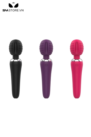 SMT3140 - Chày rung tình yêu có vân ngang và 10 chế độ dài 155mm