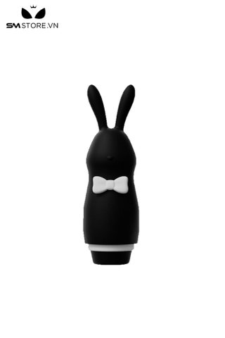 SMT3144 - Máy rung mini ngụy trang hình con thỏ cài nơ dài 103mm
