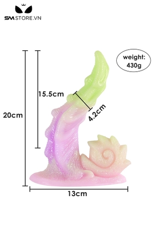 SMT3164 - Dương vật giả monster ngụy trang con ốc sên dài 20cm