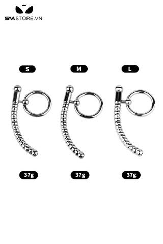 SMT3207 - Dụng cụ thông niệu đạo inox dạng chuỗi hạt mix vòng đeo cu