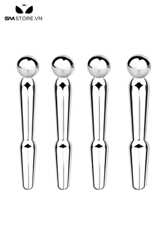 SMT3208 - Sounding inox niệu đạo có bi tròn đầu tháo rời kèm 3 size
