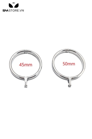 SMT3217 - Vòng đeo cu inox cao cấp có dây xích không giả có 2 kích cỡ