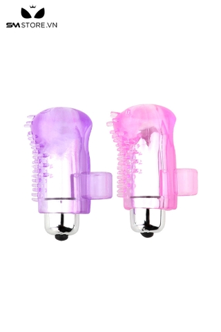 SMT3224 - Ngón tay rung silicon mini có thể tháo rời và có gai dài 6cm
