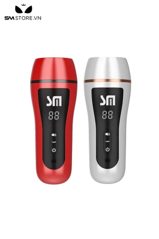 SMT3236 - Cốc thủ dâm silicon có rung silicon và 10 kiểu rung