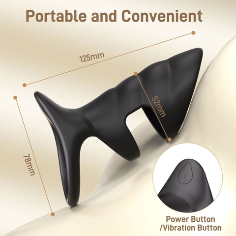 SMT3248 - Vòng đeo dương vật chống xuất tinh sớm dài 125mm