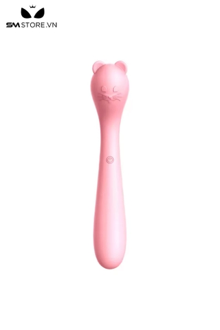 SMT3259 - Máy rung silicon tai mèo có 8 chế độ sạc điện chống nước