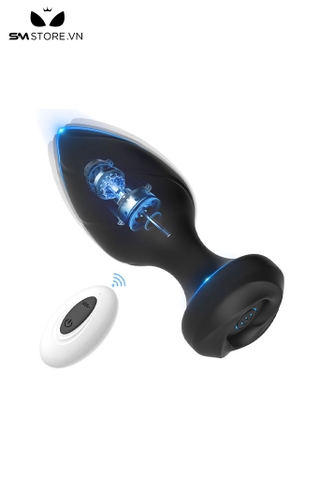 SMT3269 - Máy rung hậu môn điều khiển từ xa có 10 tần số vân ngang