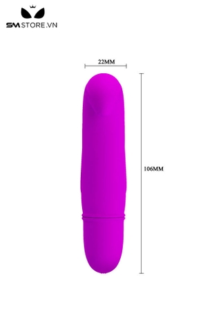 SMT3291 - Máy rung silicon Pretty Love hình gậy chữ C dài 106mm