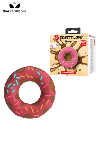 SMT3296 - Vòng đeo cu silicon Pretty Love ngụy trang bánh donut