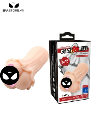 SMT3318 - Âm đạo giả silicon Baile Crazy Bull cầm tay dài 15cm co giãn