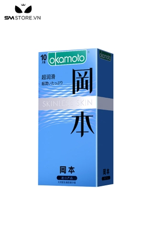 SMT3366 - Bao cao su okamono siêu mỏng có chất bôi trơn cực mịn