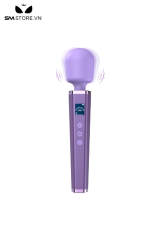 SMT3376 - Chày rung tình yêu silicon có màn hình LCD xoay 360 độ