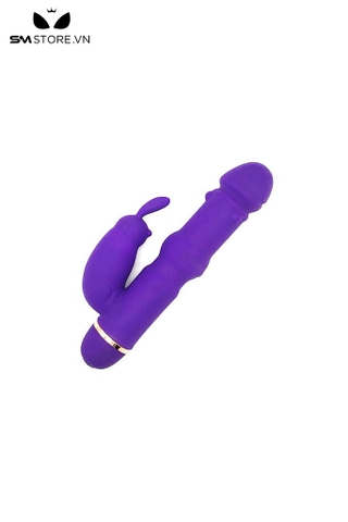 SMT3155 - Máy rung đầu dương vật thiết kế nhánh tai thỏ dài 16.5cm