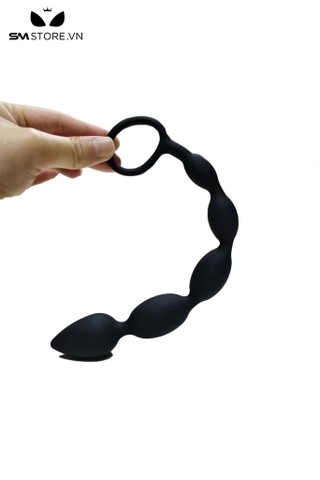 SMT3434 - Anal bead với chuỗi 5 hạt dài 27.5cm chất liệu silicon