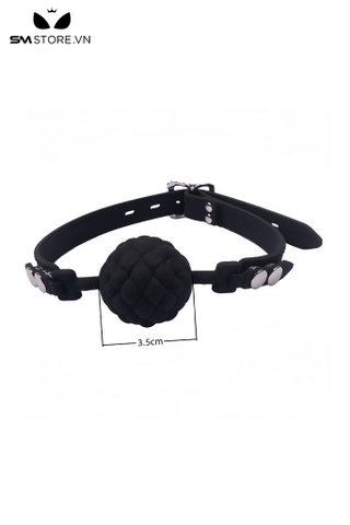 SMT3440 - Ball gag bịt miệng quả hình cầu nổi có vảy đường kính 3.5cm